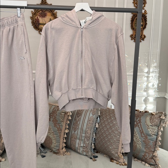 Alo Yoga Sweet Escape Zip-Up Hoodie Women’s Size - Picture 11 of 17